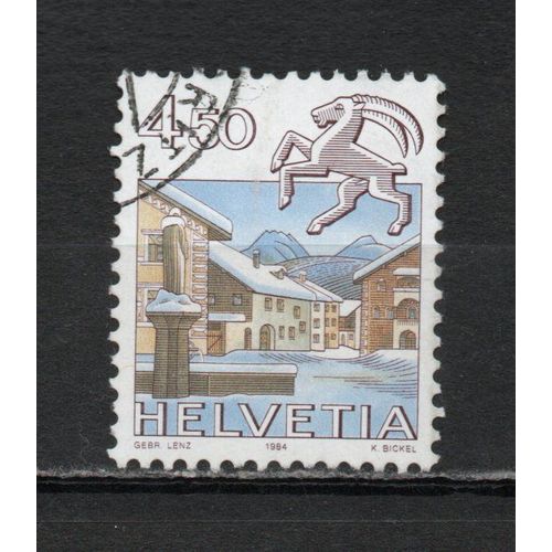 Timbre-Poste De Suisse
