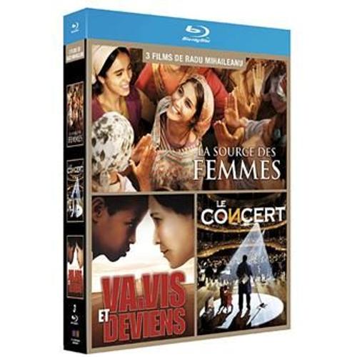 Coffret Radu Mihaileanu - La Source Des Femmes + Va, Vis Et Deviens + Le Concert - Pack - Blu-Ray