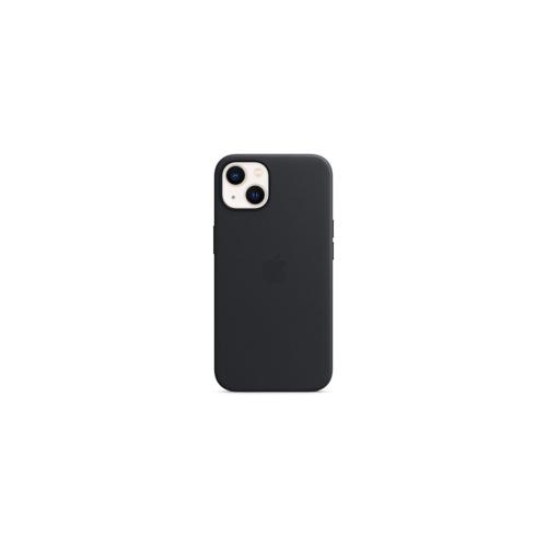 Coque cuir noir iPhone 13