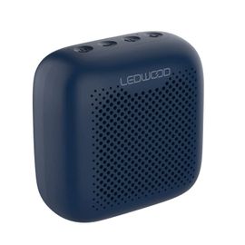 Mini Enceinte LEDWOOD ACCESS10-BLU Robuste Bluetooth Portable Haut Parleur TWS sans Fil avec Dragonne -Basses Dynamiques