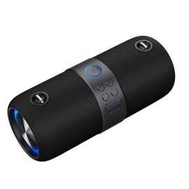 Enceinte IPx6 Bluetooth LEDWOOD Xtreme 180 2.0 TWS Portable Sangle - sans Fil avec LED Lumières USB - Radio FM 140watts