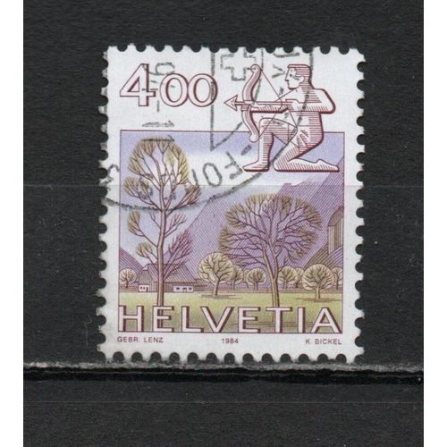 Timbre-Poste De Suisse