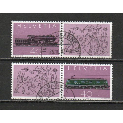 Timbres-Poste De Suisse