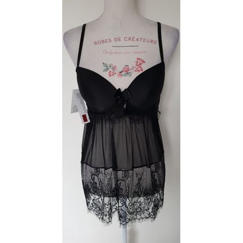 Nuisette Et String Assorti Rika Livco Corsetti Taille L (40)