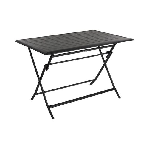 Table Pliante Rectangulaire Azua - 4 Places - Graphite