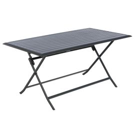 Table Pliante Rectangulaire Azua - 6 Places - Graphite
