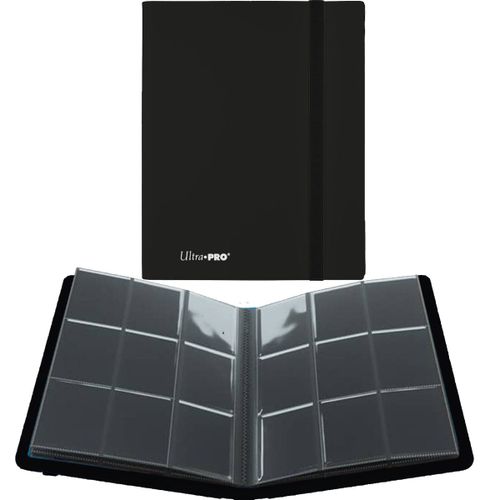Pro-Binder Eclipse Jet Black Ultra Pro Portfolio 9 Cases 20 Pages 360 Cartes R/V