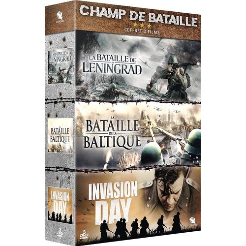 Champ De Bataille - Coffret : La Bataille De Leningrad + La Bataille De La Baltique + Invasion Day - Pack