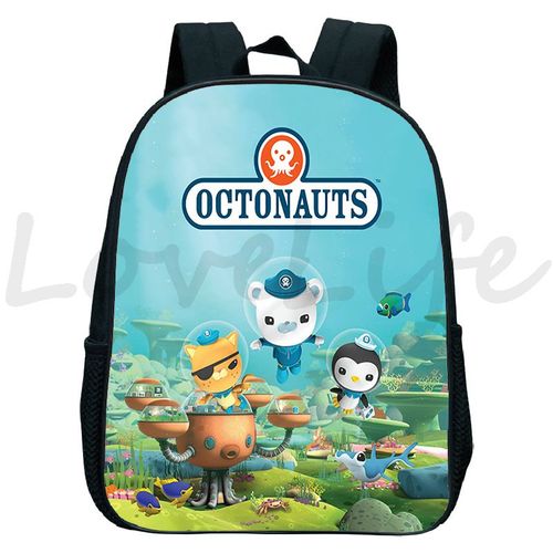 The Octonauts ¿ Sac à Dos Imperméable Pour Enfants Cartable D'école De Maternelle Pour Tout-petits Mini Sac à Dos De Dessin Animé Pour Enfants Mochilas