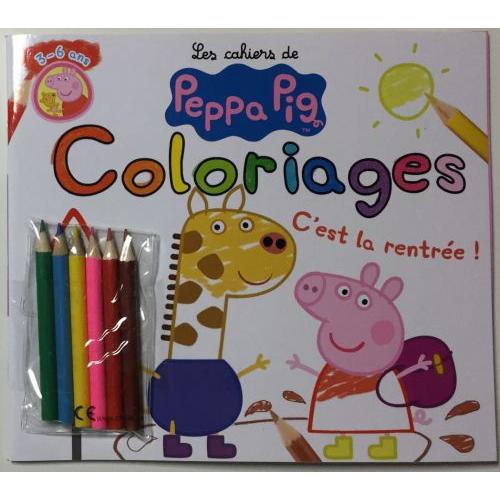 Les Cahiers De Peppa Pig 16 + Crayons