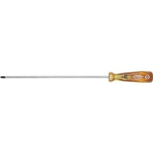 C.K. T4977 2 pour l'atelier Tournevis cruciforme PH 2 Longueur de la lame: 250 mm DIN ISO 8764