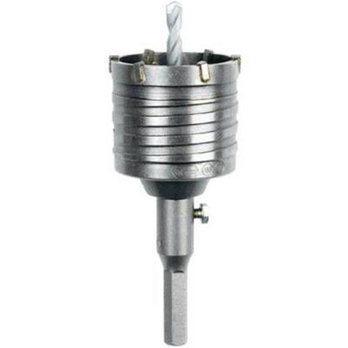 Trépan à percussion D. nominal 68 mm longueur totale 120 mm pour prises tige à s