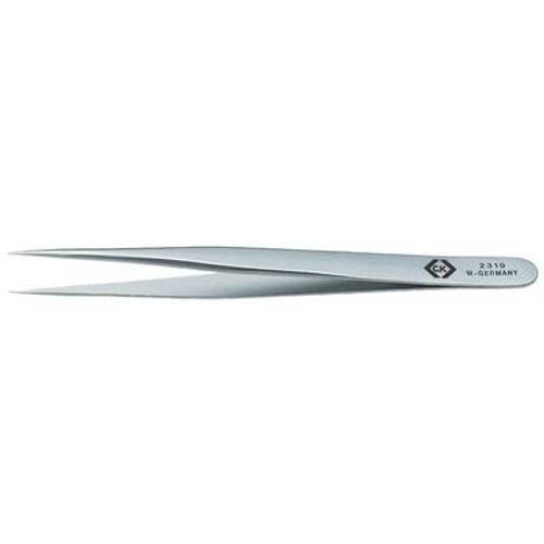C.K. T2319 Pince brucelle de précision pointue, fine 120 mm