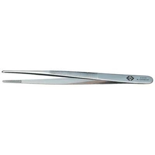 C.K. T2309 Pince brucelle de précision émoussée 140 mm