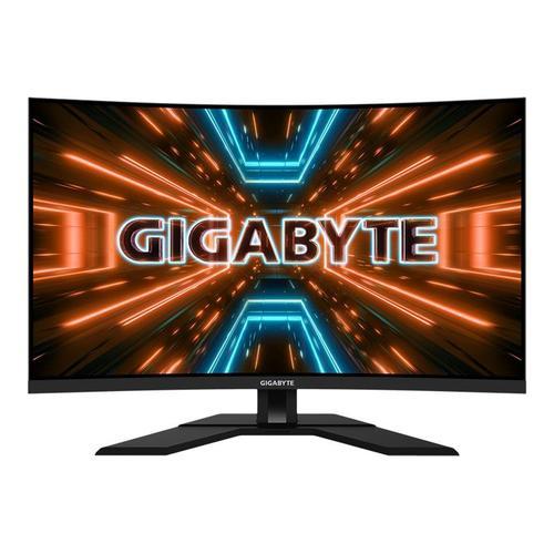 Gigabyte M32QC - Écran LED - incurvé - 31.5" - 2560 x 1440 QHD @ 165 Hz - VA - 350 cd/m² - 3000:1 - DisplayHDR 400 - 1 ms - 2xHDMI, DisplayPort, USB-C