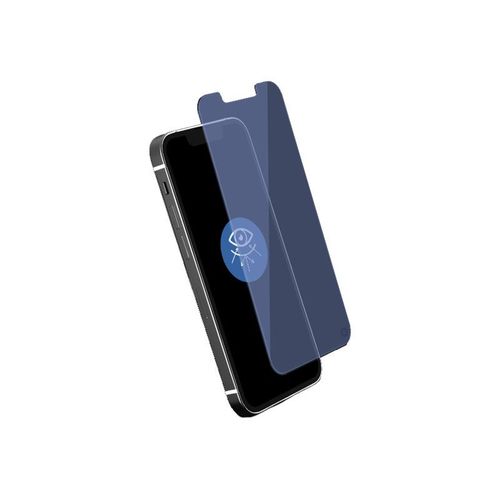 Force Glass - Protection D'écran Pour Téléphone Portable - Plat, Anti Lumière Bleue, Garantie À Vie - Verre - 5.4" - Transparent - Pour Apple Iphone 13 Mini
