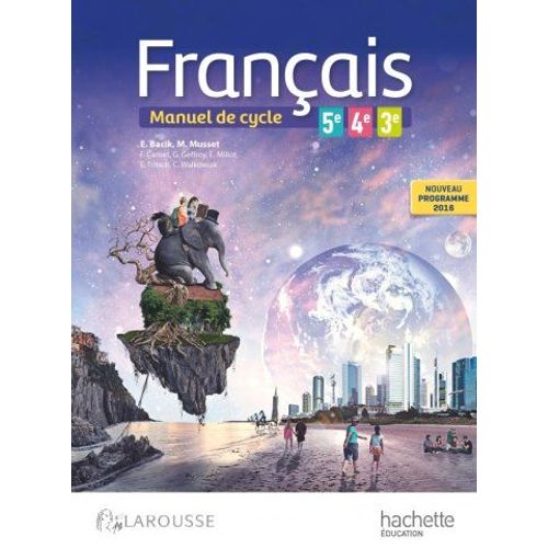 Français Manuel De Cycle 5e 4e 3e