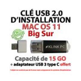 CLÉ D'INSTALLATION MAC OS X BOOTABLE USB / USB-C