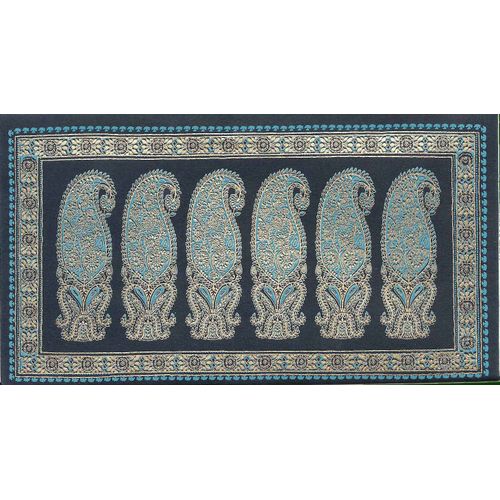 Papertree Sari Lot De 5 Enveloppes Cadeau 19x10cm- Marine/Turquoise