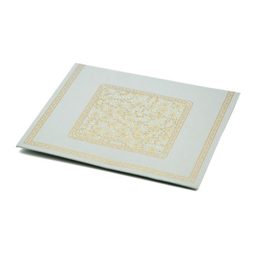 Papertree Taj Lot De 5 Enveloppes Cadeau18*15(Cd)-Gris Perle