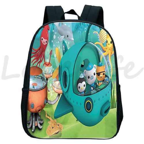 The Octonauts ¿ Sac à Dos Imperméable Pour Enfants Cartable D'école De Maternelle Pour Tout-petits Mini Sac à Dos De Dessin Animé Pour Enfants Mochilas