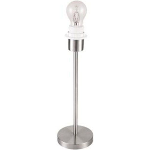 Pied De Lampe À Poser Guiterne E27 42w H.35cm Argent