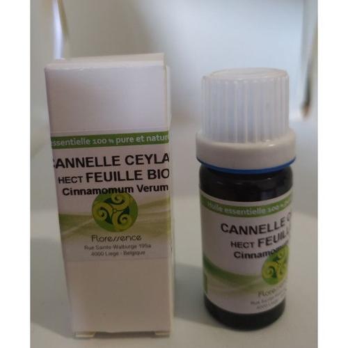 Huile Essentielle Cannelle De Ceylan Bio-Floressence 10 Ml 