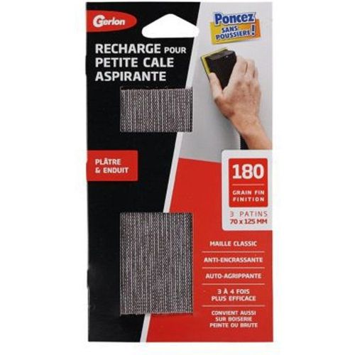 Patin pour petite cale aspirante grain fin  3 pi?ces