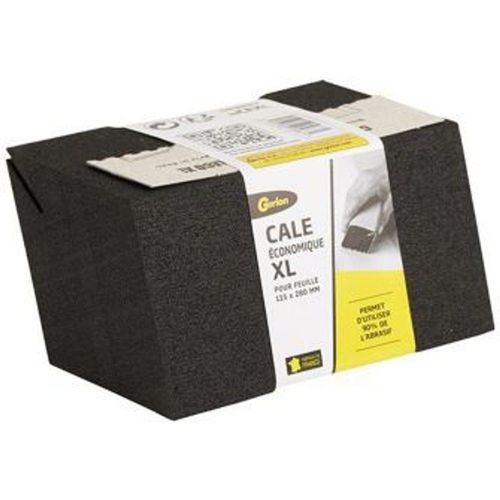 Cale ?conomique XL pour abrasifs 115 x 280 mm