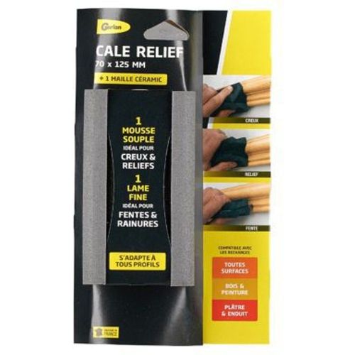 Cale relief 70 x 125 mm + 1 maille c?ramique