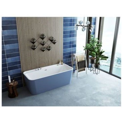 Baignoire ?lot 170 x 78 cm Allibert Kolora bleu baltic mat