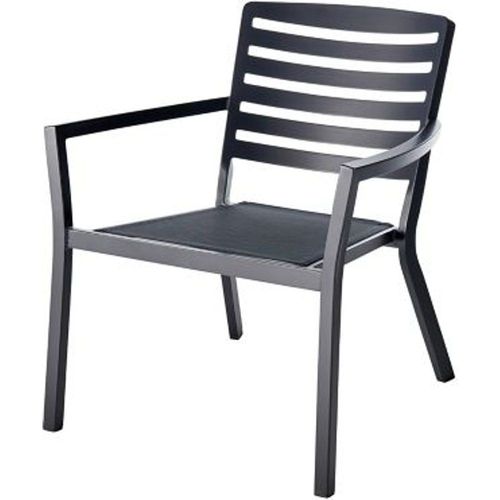 Fauteuil De Jardin En M?Tal Goodhome Mikyo Ebony
