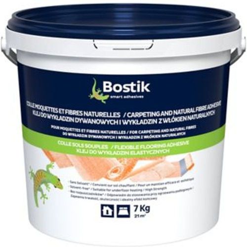 Colle Sols Souples Bostik pour Moquettes et Fibres naturelles P?te 7 kg