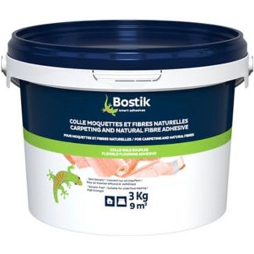 Colle Sols Souples Bostik pour Moquettes et Fibres naturelles P?te 3 kg