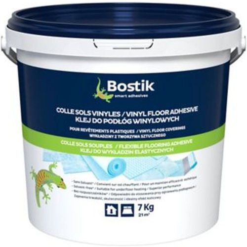 Colle Sols Souples Bostik pour Sols Vinyles - Rev?tements Plastiques 7kg