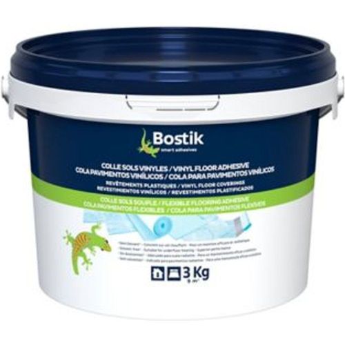 Colle Sols Souples Bostik pour Sols Vinyles - Rev?tements Plastiques 3kg