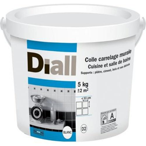 Colle carrelage murale cuisine et salle de bain Diall 5 kg