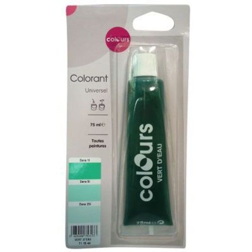 Colorant Colours vert d'eau 75ml