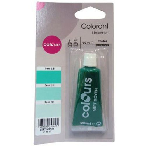 Colorant Colours vert moyen 25ml
