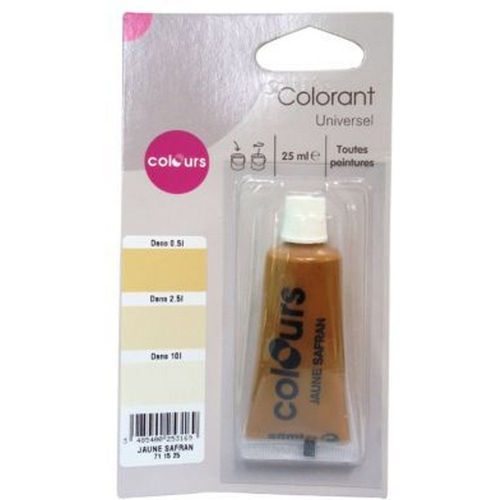 Colorant Colours jaune safran 25ml