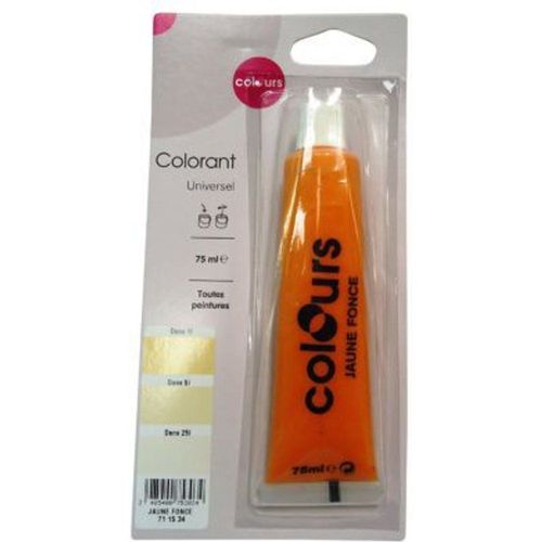 Colorant Colours jaune fonc? 75ml