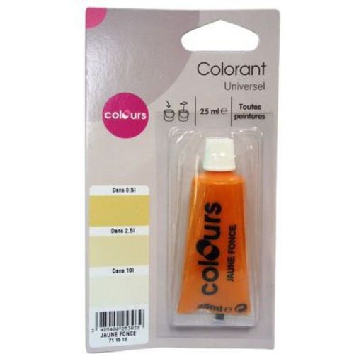 Colorant Colours jaune fonc? 25ml