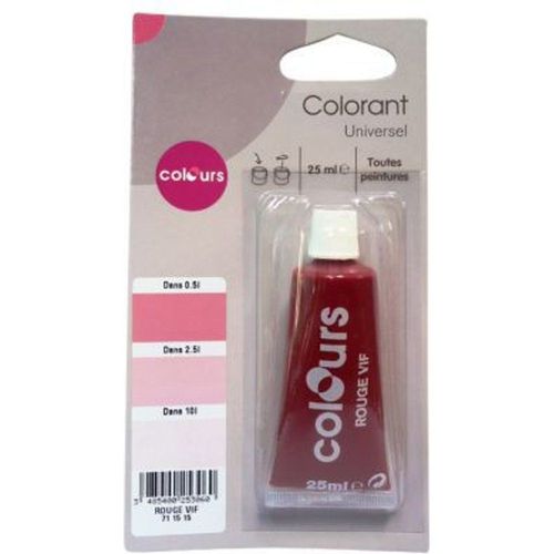 Colorant Colours rouge vif 25ml