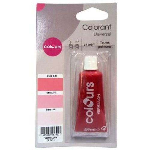 Colorant Colours vermillon 25ml