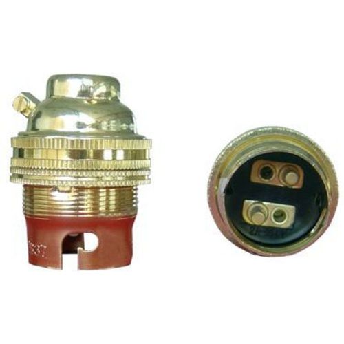 Douille B22 laiton Diall + bague