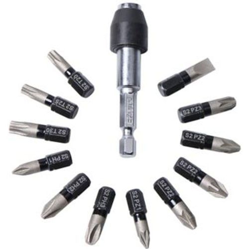 Embout de vissage diamant torsion assortis Erbauer - 3 pi?ces