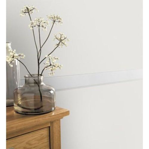 Bordure adh?sive vinyle expans? Molis GoodHome blanc