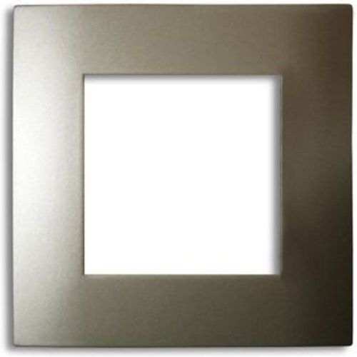 Plaque de finition simple Colours Kalya titanium