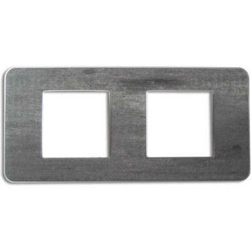 Plaque de finition double Colours Kalya b?ton cir?