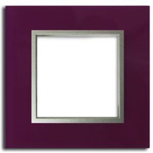 Plaque de finition simple Colours Kalya verre violet